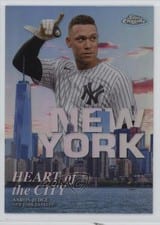 2022 Topps Chrome Heart of the City Aaron Judge #HOC-13 card