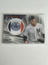 2022 Topps City Flag Patch Aaron Judge #CFP-AJ card