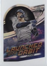 2022 Topps Cosmic Chrome Launched into Orbit Aaron Judge #LIO-8 card