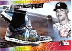 2022 Topps Flashiest Feet Aaron Judge #FF-11 card