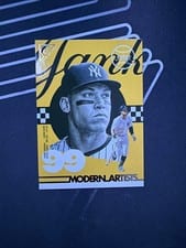 2022 Topps Gallery Modern Artists Aaron Judge #MA-10 card