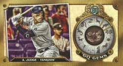 2022 Topps Gypsy Queen Gem Minis Aaron Judge #GGM-17 card