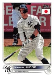 2022 Topps Japan Edition Base Set Aaron Judge #35 card