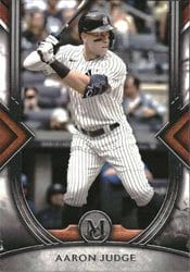 2022 Topps Museum Collection Base Set Aaron Judge #48 card