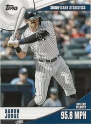 2022 Topps Significant Statistics Aaron Judge #SS-8 card