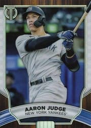 2022 Topps Tribute Base Set Aaron Judge #53 card