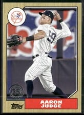 2022 Topps Update 1987 Aaron Judge #87TBU-32 card