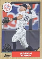 2022 Topps Update 1987 Topps Aaron Judge #87TBU-32 card