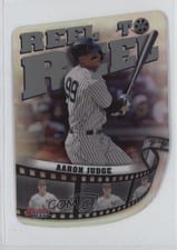 2023 Bowman's Best Reel to Reel Die-Cuts Aaron Judge #RR-20 card