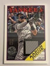 2023 Topps 1988 Topps Baseball Relics (Series 1) Aaron Judge #88R-AJ card