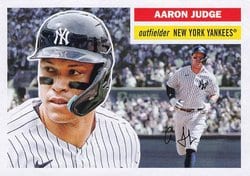2023 Topps Archives Base Set Aaron Judge #50 card