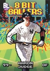 2023 Topps Big League 8-Bit Ballers Aaron Judge #8B-4 card