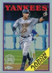 2023 Topps Chrome 1988 Topps Aaron Judge #88BC-1 card