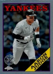 2023 Topps Chrome Update 1988 Topps Baseball Aaron Judge #88CU-1 card
