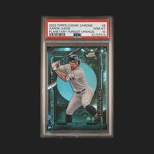 2023 Topps Cosmic Chrome Planetary Pursuit Uranus Aaron Judge #PPU-6 card