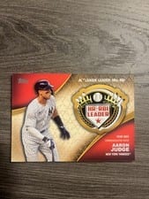 2023 Topps Crowning Achievements Commemorative Patches Aaron Judge #CA-AJ card