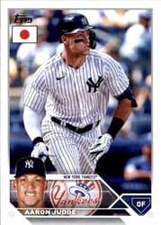 2023 Topps Japan Edition Base Set Aaron Judge #100 card