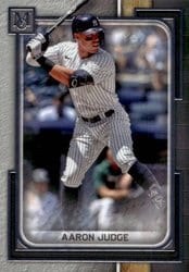 2023 Topps Museum Collection Base Set Aaron Judge #20 card