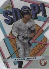 2023 Topps Pristine Oh, Snap! Aaron Judge #OS-4 card