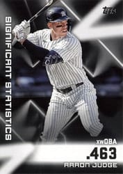 2023 Topps Significant Statistics Aaron Judge #SS-1 card