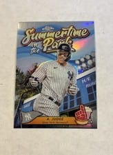 2024 Topps Chrome Summertime in the Park Aaron Judge #SITP-3 card