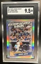 2024 Topps Chrome Update Major League Minis Aaron Judge #MM-1 card