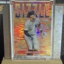 2024 Topps Chrome Update Sizzle Aaron Judge #SIZ-10 card