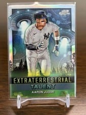 2024 Topps Cosmic Chrome Extraterrestrial Talent Aaron Judge #ET-11 card