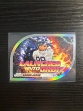 2024 Topps Cosmic Chrome Launched Into Orbit Aaron Judge #LIO-23 card
