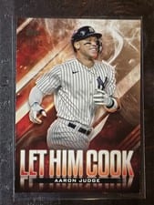 2024 Topps Update Let Him Cook Aaron Judge #LHC-8 card