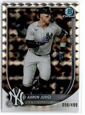 2025 Bowman Chrome Aaron Judge #99 card