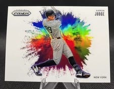 2025 Panini Prizm Color Blast Aaron Judge #7 card
