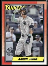 2025 Topps 1990 Topps Baseball (Series One) Aaron Judge #T90-57 card