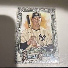 2025 Topps Allen and Ginter Aaron Judge Daguerreotype Variation #122 card