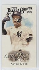 2025 Topps Allen and Ginter 1889 N22 Aaron Judge #N222-2