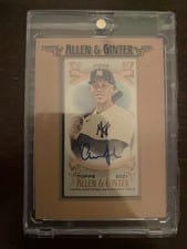 Aaron Judge 2025 Topps Allen & Ginter Framed Mini Autographs (Baseball) card