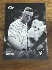 2025 Topps Black & White Base Set Aaron Judge #72 card