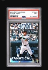 2025 Topps Chrome Fanatical Aaron Judge #FAN-14 card