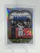 2025 Topps Chrome Update Major League Minis Aaron Judge #MM-2 card