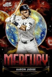 2025 Topps Cosmic Chrome Planetary Pursuit Mercury Aaron Judge #PPM-1 card