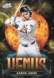 2025 Topps Cosmic Chrome Planetary Pursuit Venus Aaron Judge #PPV-1 card
