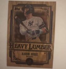 2025 Topps Heavy Lumber Aaron Judge #HL-3 card