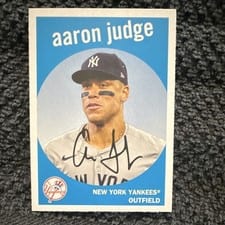 2025 Topps Heritage Heritage 25th Anniversary Aaron Judge #H25-8 card
