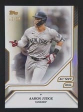 2025 Topps MLB MVP Collection Base Set Aaron Judge #42 card