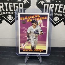 2025 Topps Update Bleacher Reachers Aaron Judge #BR-4 card