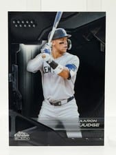 2026 Topps Chrome Black Base Set Aaron Judge #8 card