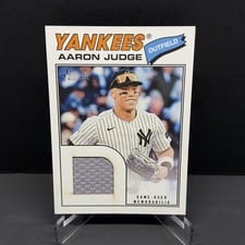 2026 Topps Heritage Real One Relics Aaron Judge #ROR-AJ card