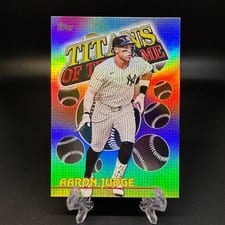 2026 Topps Titans Of The Game Aaron Judge #TOG-3 card