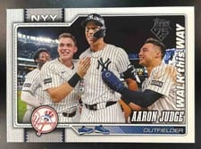 2026 Topps Walk This Way Aaron Judge #1 card