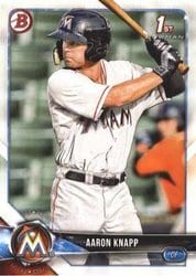 2018 Bowman Prospects Aaron Knapp #BP5 card